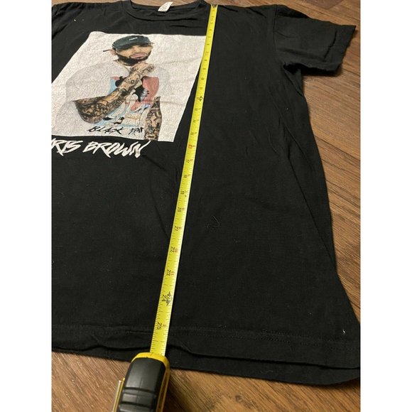 Chris Brown Shirt Adult Mens Black Pyramid Large - Picture 4 of 4